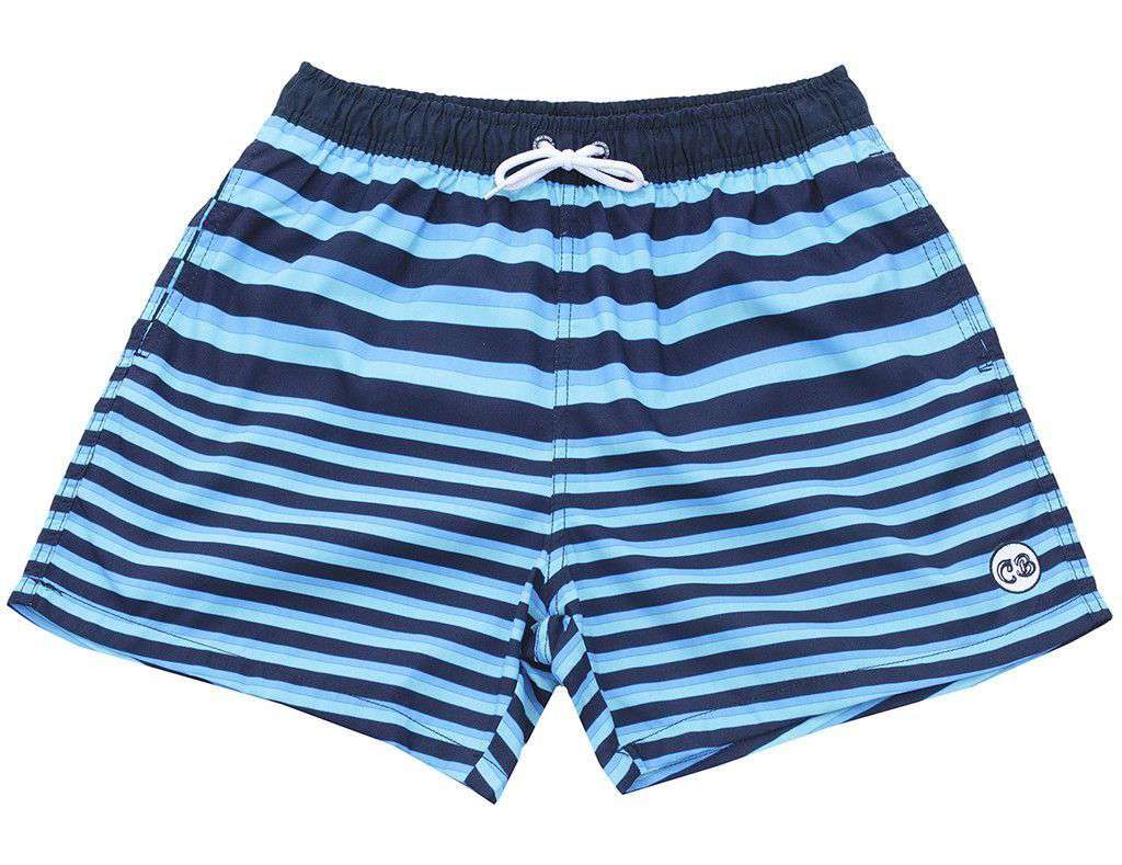 The Point Breaks Swim Trunks by Cabana Bro - Country Club Prep