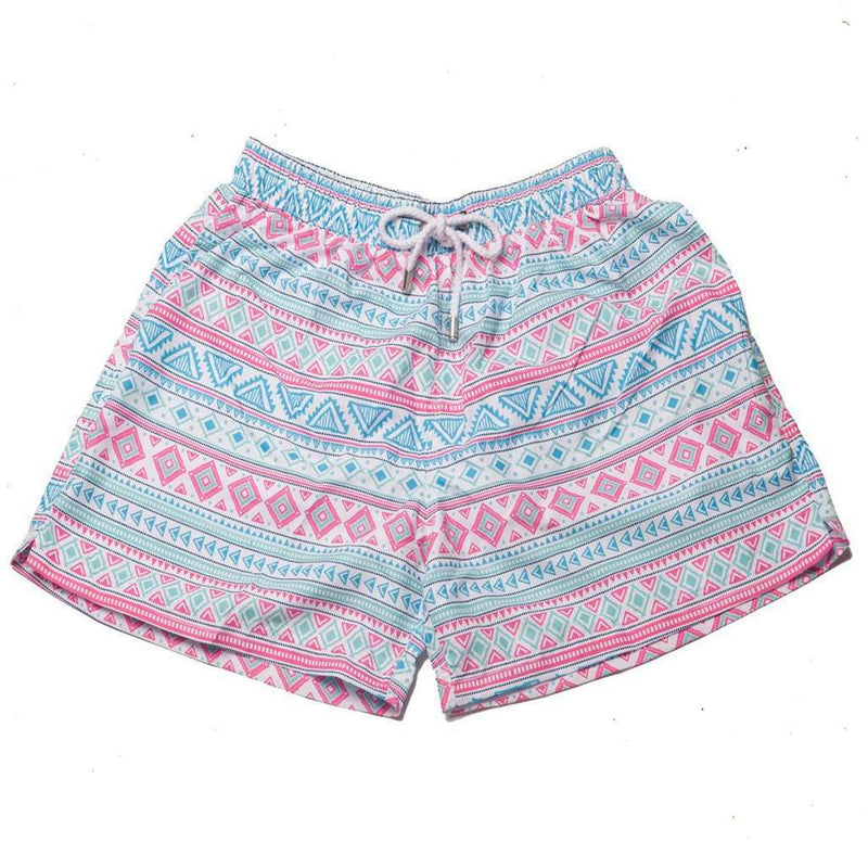 The Quetzalcoatls Swim Trunks by Kennedy - Country Club Prep