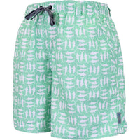 Tick Tack Swim Trunks in Fern by AFTCO - Country Club Prep