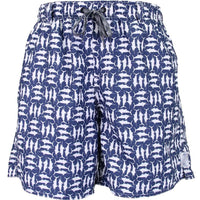 Tick Tack Swim Trunks in Midnight by AFTCO - Country Club Prep