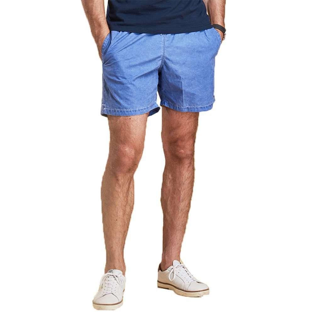 Victor Swim Short in Light Blue by Barbour - Country Club Prep