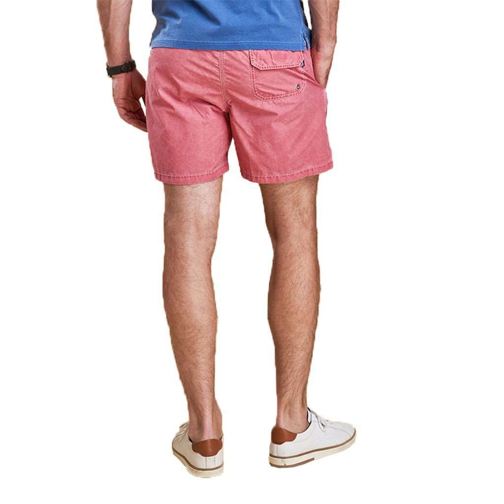 Victor Swim Short in Red by Barbour - Country Club Prep