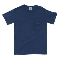 19th Hole Longshanks Logo Tee Shirt in True Navy by Country Club Prep - Country Club Prep
