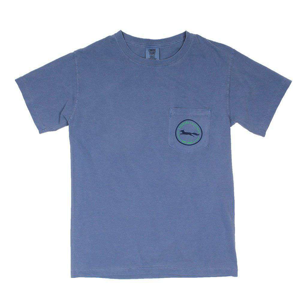 19th Hole Longshanks Tee in Blue Jean by Country Club Prep - Country Club Prep