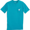 19th Hole Tee Shirt in Rushing Water by Southern Tide - Country Club Prep