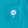 19th Hole Tee Shirt in Rushing Water by Southern Tide - Country Club Prep