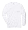 After Party Longsleeve Tee in White by Southern Proper - Country Club Prep