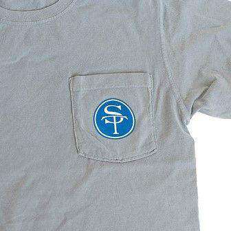 AL Traditional T-Shirt in Grey by State Traditions - Country Club Prep