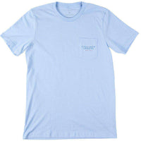 All Day USA Tee in Carolina Blue by Collared Greens - Country Club Prep