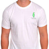 American Made Boat Tee in White by Collared Greens - Country Club Prep