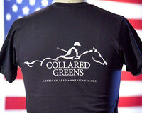 American Made Horse Tee in Navy by Collared Greens - Country Club Prep