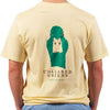 American Made Mallard Tee in Yellow by Collared Greens - Country Club Prep