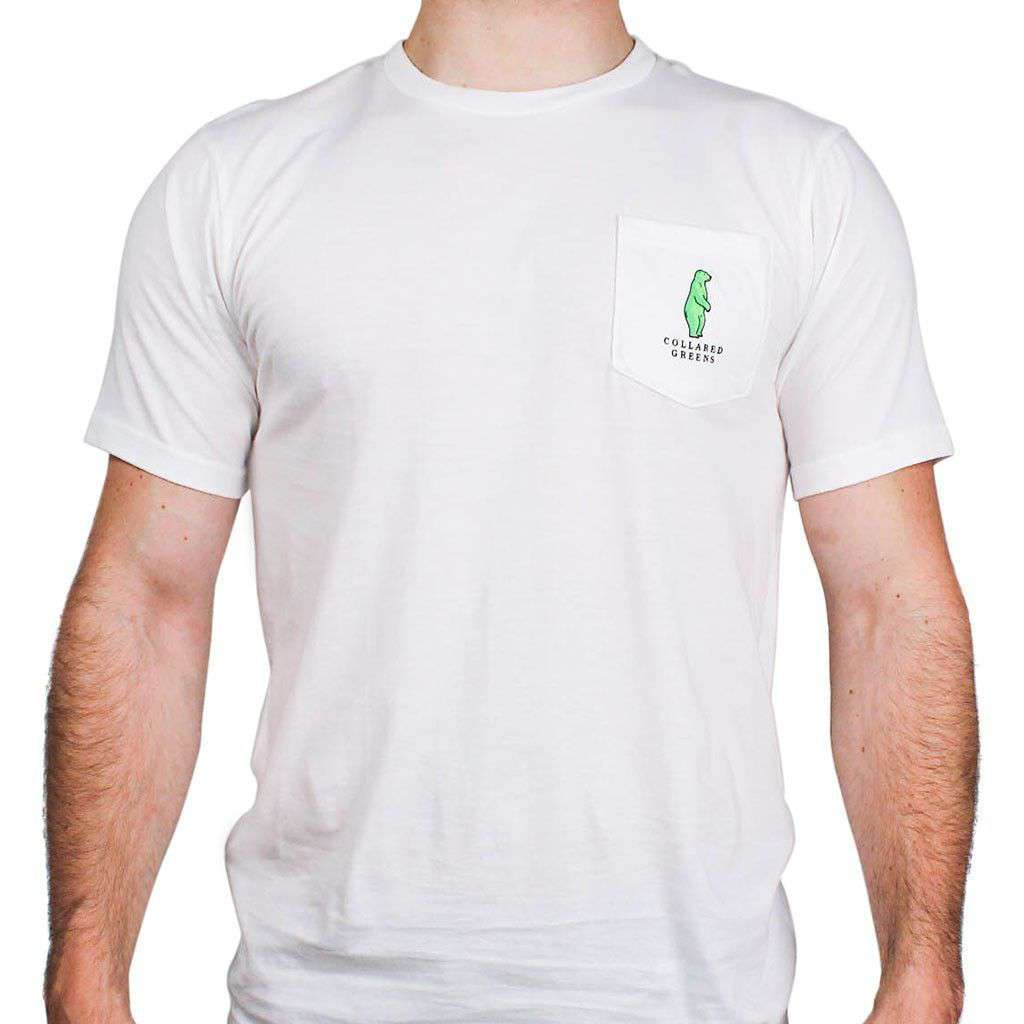 American Made Sailboat Tee in White by Collared Greens - Country Club Prep