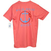 Anchor Tee in Nantucket Red by Bald Head Blues - Country Club Prep