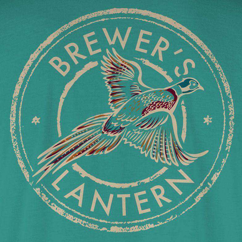 Arthur's Pheasant Long Sleeve Tee in Highlands Green by Brewer's Lantern - Country Club Prep