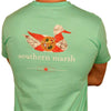 Authentic Florida Heritage Tee in Bimini Green by Southern Marsh - Country Club Prep