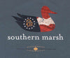 Authentic Georgia Heritage Tee in Slate by Southern Marsh - Country Club Prep