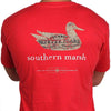 Authentic Kentucky Heritage Tee in Red by Southern Marsh - Country Club Prep
