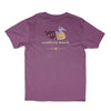Authentic North Carolina Heritage Tee in Iris by Southern Marsh - Country Club Prep