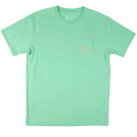 Authentic Tee in Bimini Green by Southern Marsh - Country Club Prep
