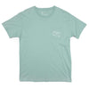 Authentic Tee in Seafoam by Southern Marsh - Country Club Prep