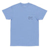 Authentic Tee in Washed Blue by Southern Marsh - Country Club Prep