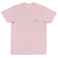 Authentic Tee in Washed Camelia by Southern Marsh - Country Club Prep
