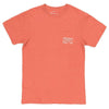 Authentic Tee in Washed Red by Southern Marsh - Country Club Prep