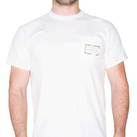 Authentic Tee in White by Southern Marsh - Country Club Prep