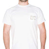 Authentic Tee in White by Southern Marsh - Country Club Prep