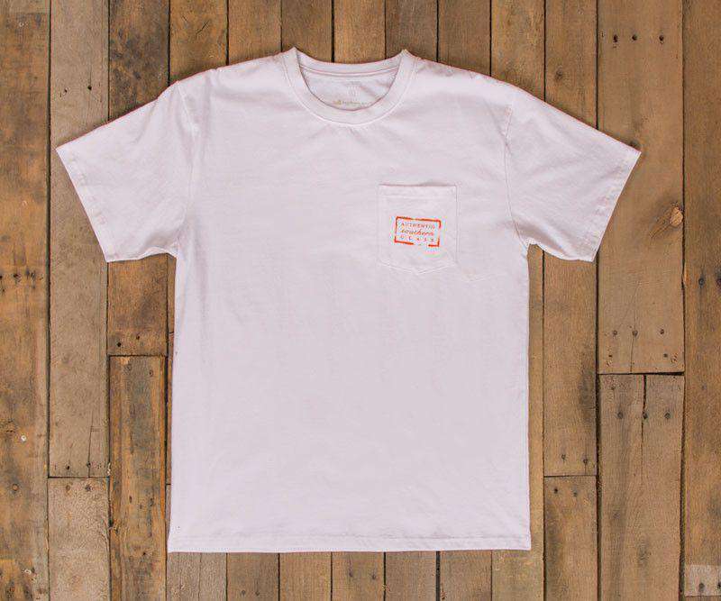 Authentic Tennessee Heritage Tee in White by Southern Marsh - Country Club Prep