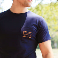 Authentic Virginia Heritage Tee in Navy by Southern Marsh - Country Club Prep