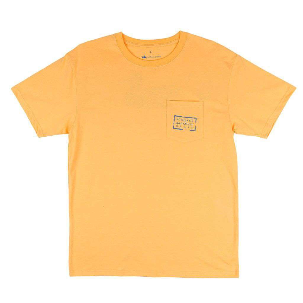 Authentic Virginia Heritage Tee in Squash by Southern Marsh - Country Club Prep