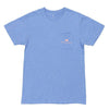 Azalea Festival Series Tee in Washed Blue by Southern Marsh - Country Club Prep