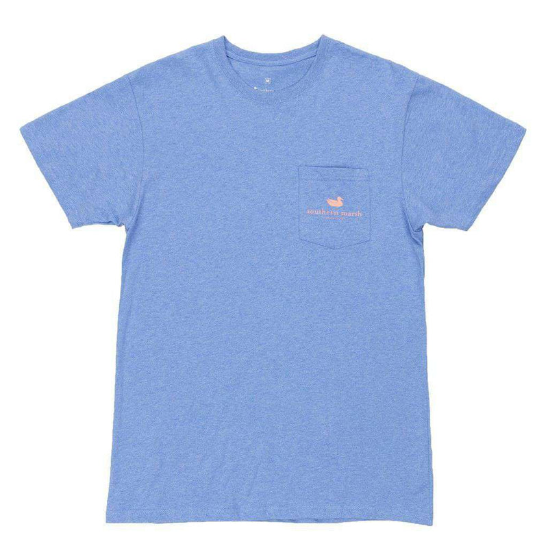 Southern Marsh Azaela Festival Series Tee in Washed Blue – Country Club ...