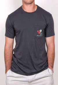Back to Back World War Champs Tee - Eagle Edition - in Smoke by Rowdy Gentleman - Country Club Prep
