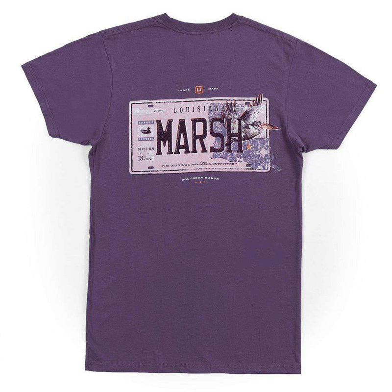Backroads Collection - Louisiana Tee in Iris by Southern Marsh - Country Club Prep