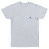 Backroads Collection - Mississippi Tee in Light Gray by Southern Marsh - Country Club Prep