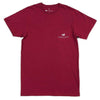 Backroads Collection - South Carolina Tee in Maroon by Southern Marsh - Country Club Prep