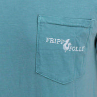 Backroads Truck Tee in Seafoam Green by Fripp & Folly - Country Club Prep