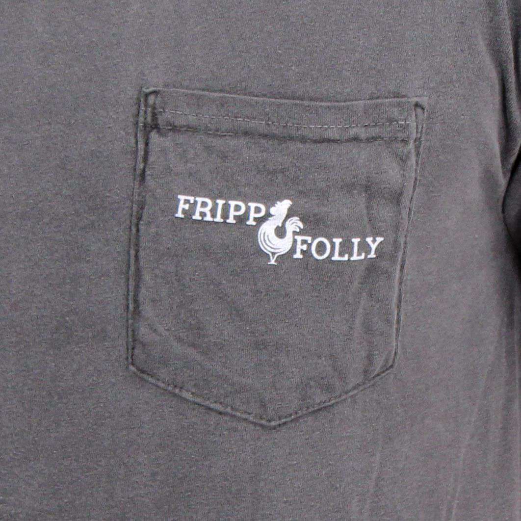 Banjo Tee in Pepper Grey by Fripp & Folly - Country Club Prep