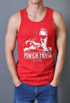 Bateman Power Moves Tank Top in Red by Rowdy Gentleman - Country Club Prep