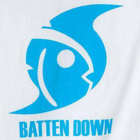 Batten Down T-Shirt in Classic White by Southern Tide - Country Club Prep