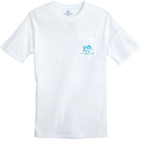 Batten Down T-Shirt in Classic White by Southern Tide - Country Club Prep