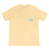 Beach Cruiser Tee in Sunlight Yellow by Southern Point Co. - Country Club Prep