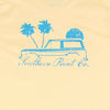 Beach Cruiser Tee in Sunlight Yellow by Southern Point Co. - Country Club Prep