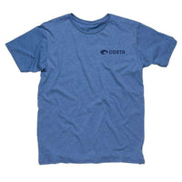 Beachside Tee in Royal Heather Blue by Costa Del Mar - Country Club Prep