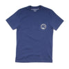 Bluff Horizon Tee in Navy by Waters Bluff - Country Club Prep