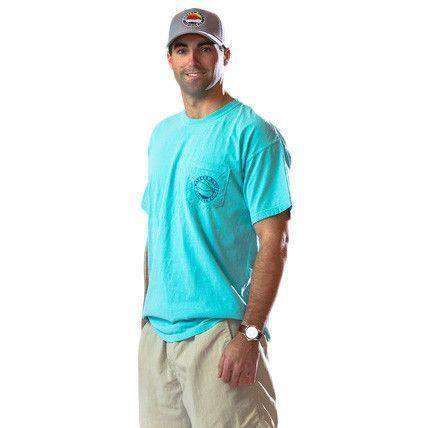 Bluff Horizon Tee Shirt in Mint Green by Waters Bluff - Country Club Prep