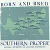 Born and Bred Tee in White by Southern Proper - Country Club Prep